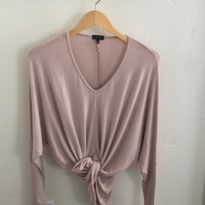 Light pink comfy top work/casual